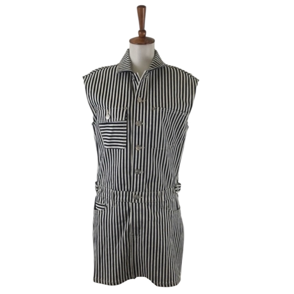 Current / Elliott Striped‎ Dress Women’s S Sleeveless Jumpsuit Casual Streetwear